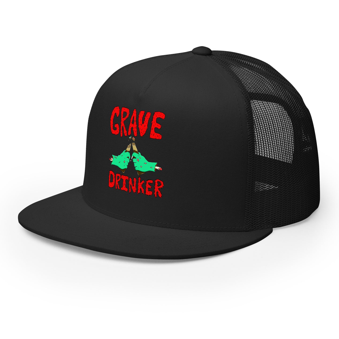 grave drinker trucker hat