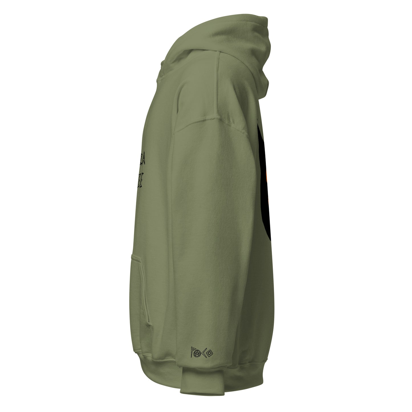black cat classic hoodie