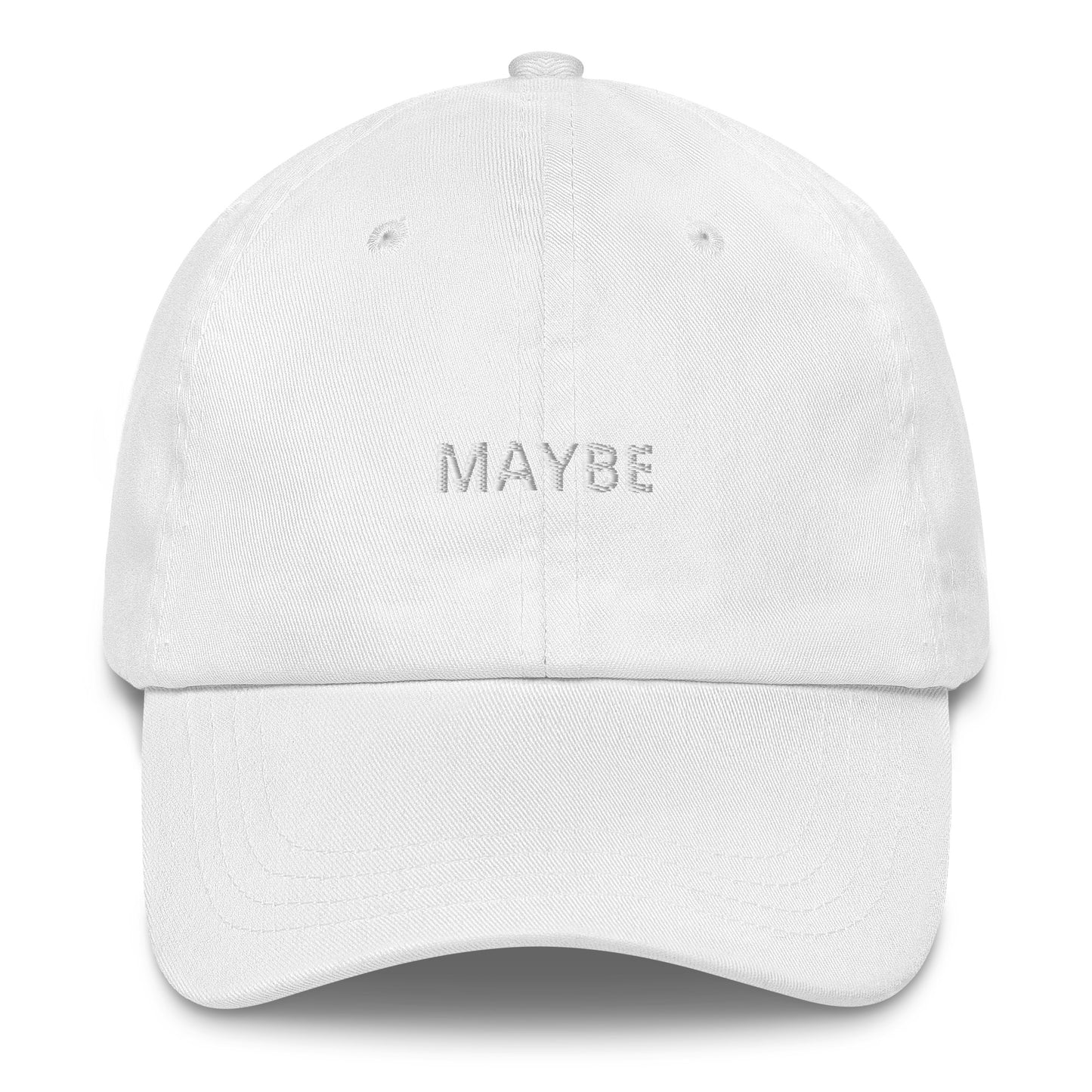 MAYBE hat (white)