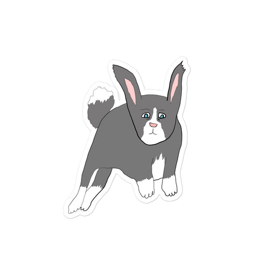 rocco rabbit sticker