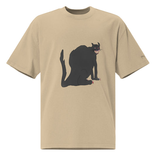 cat scratch t-shirt
