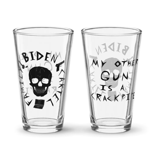 Biden Cartel pint glass