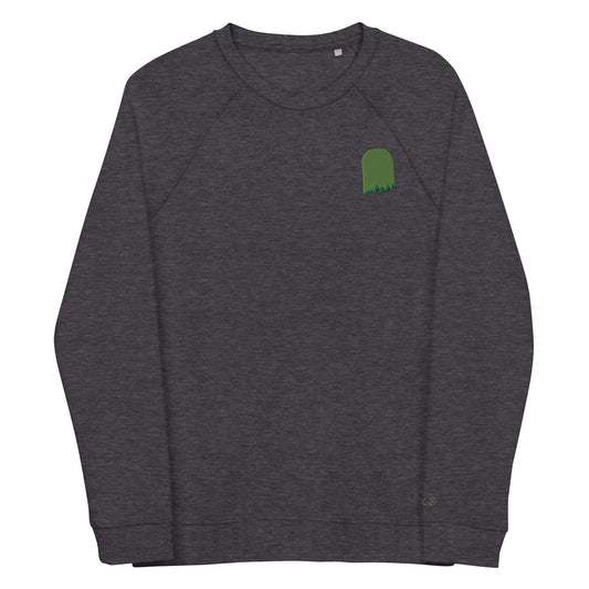 green ghost crewneck